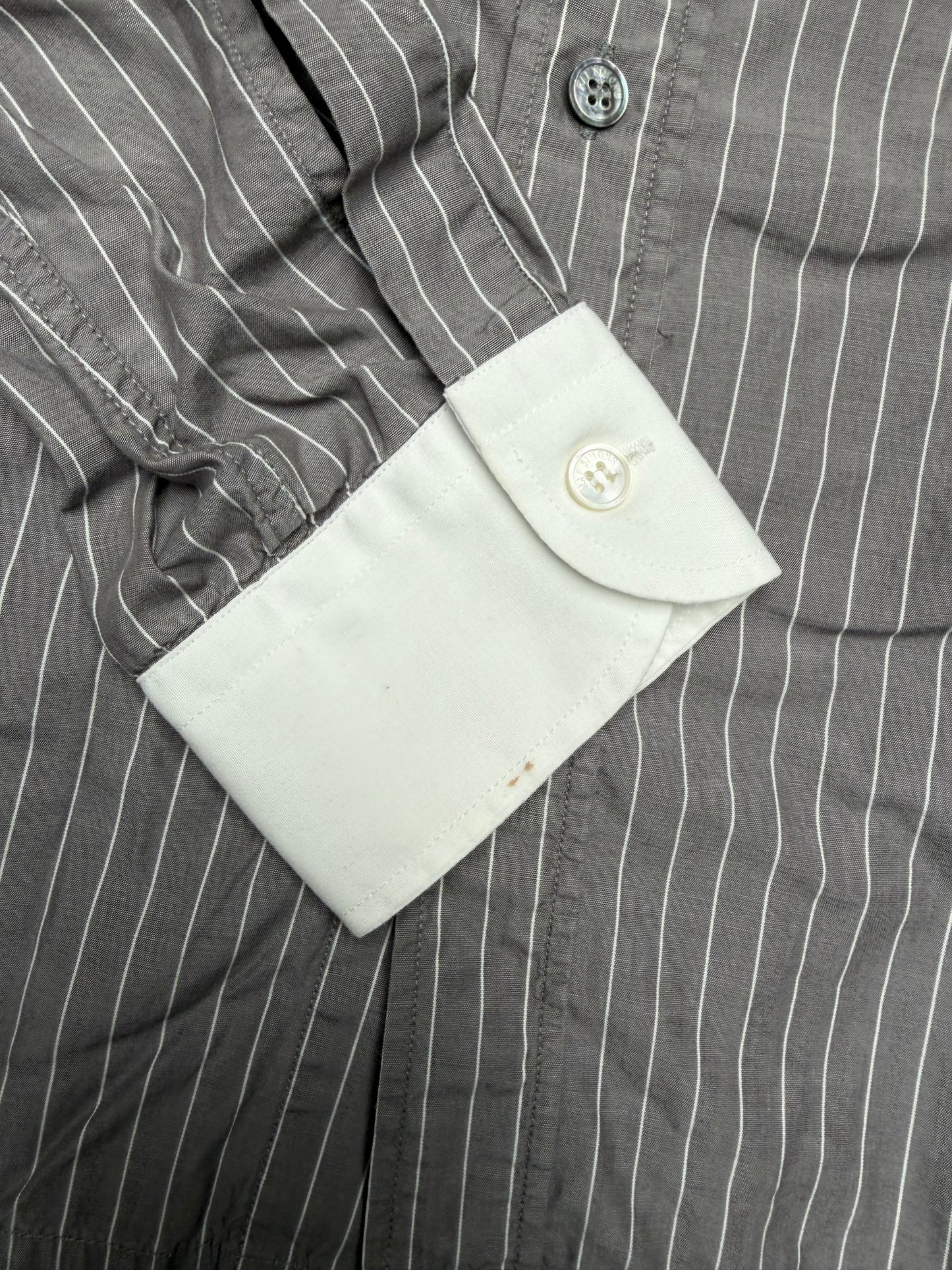 Raf Simons A/W 2006 striped shirt - size 50