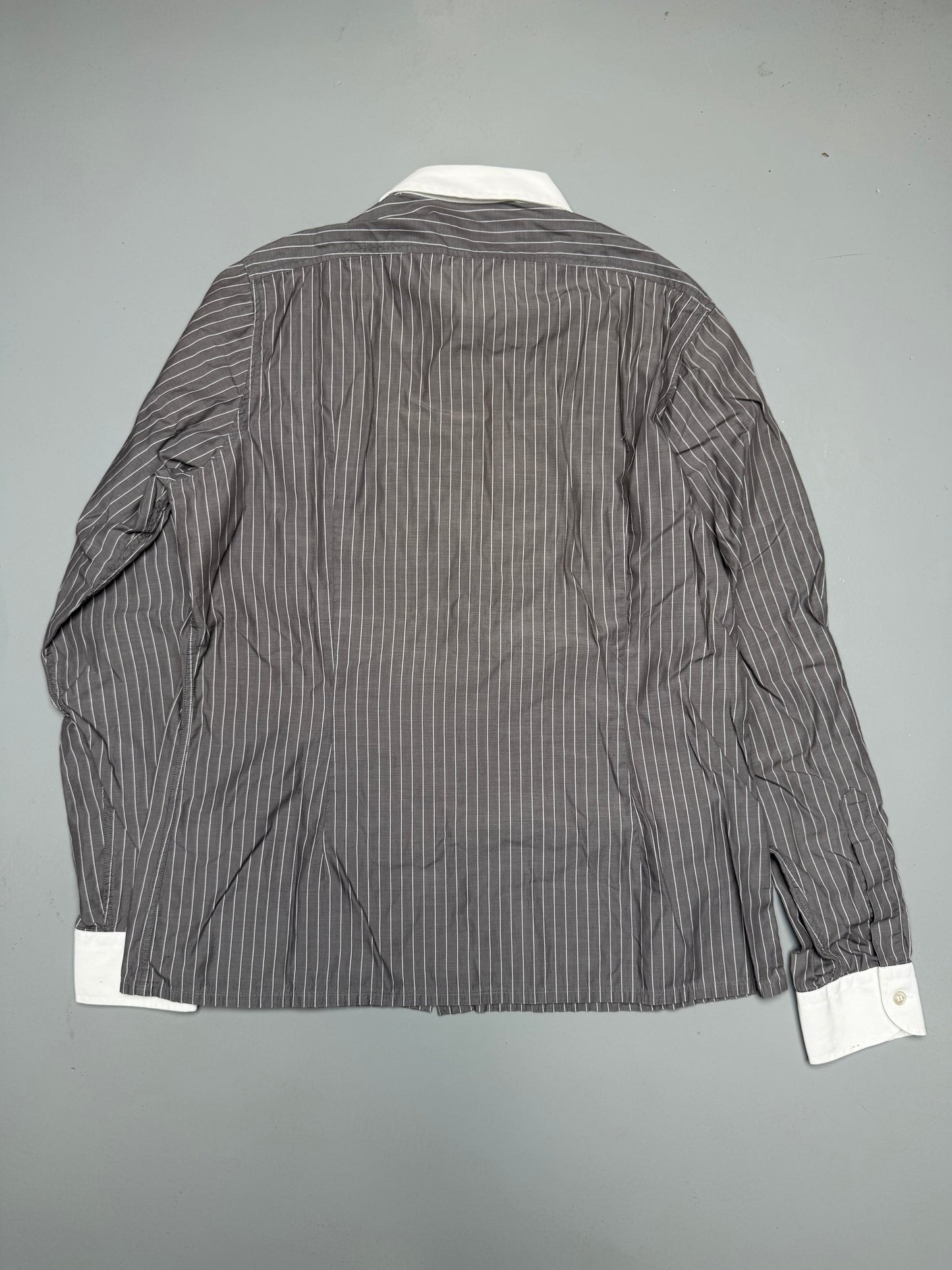 Raf Simons A/W 2006 striped shirt - size 50