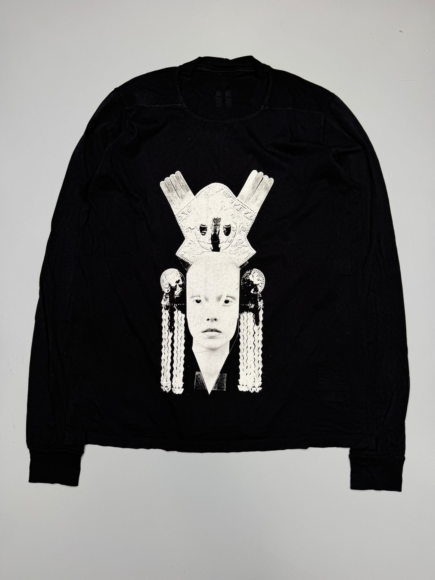 Rick Owens DRKSHDW printed long sleeve - men's size XL