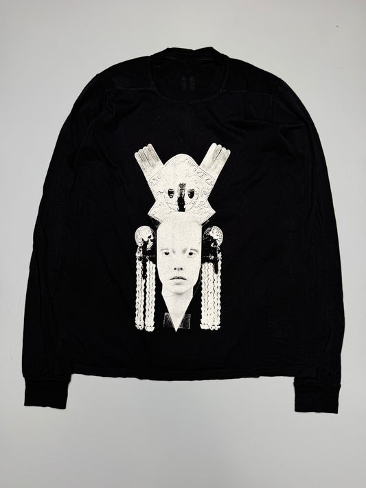 Rick Owens DRKSHDW printed long sleeve - men's size XL