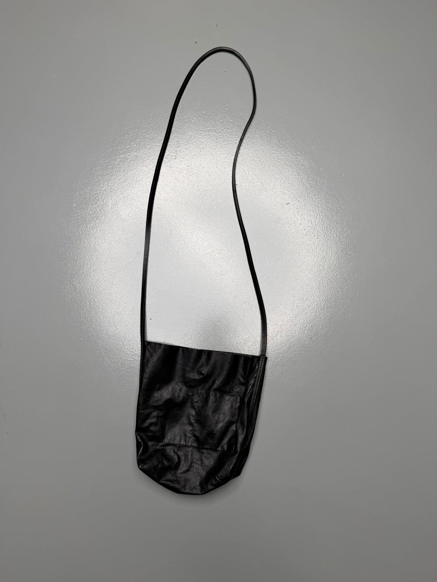 Rick Owens S/S 2015 leather mini crossbody bag