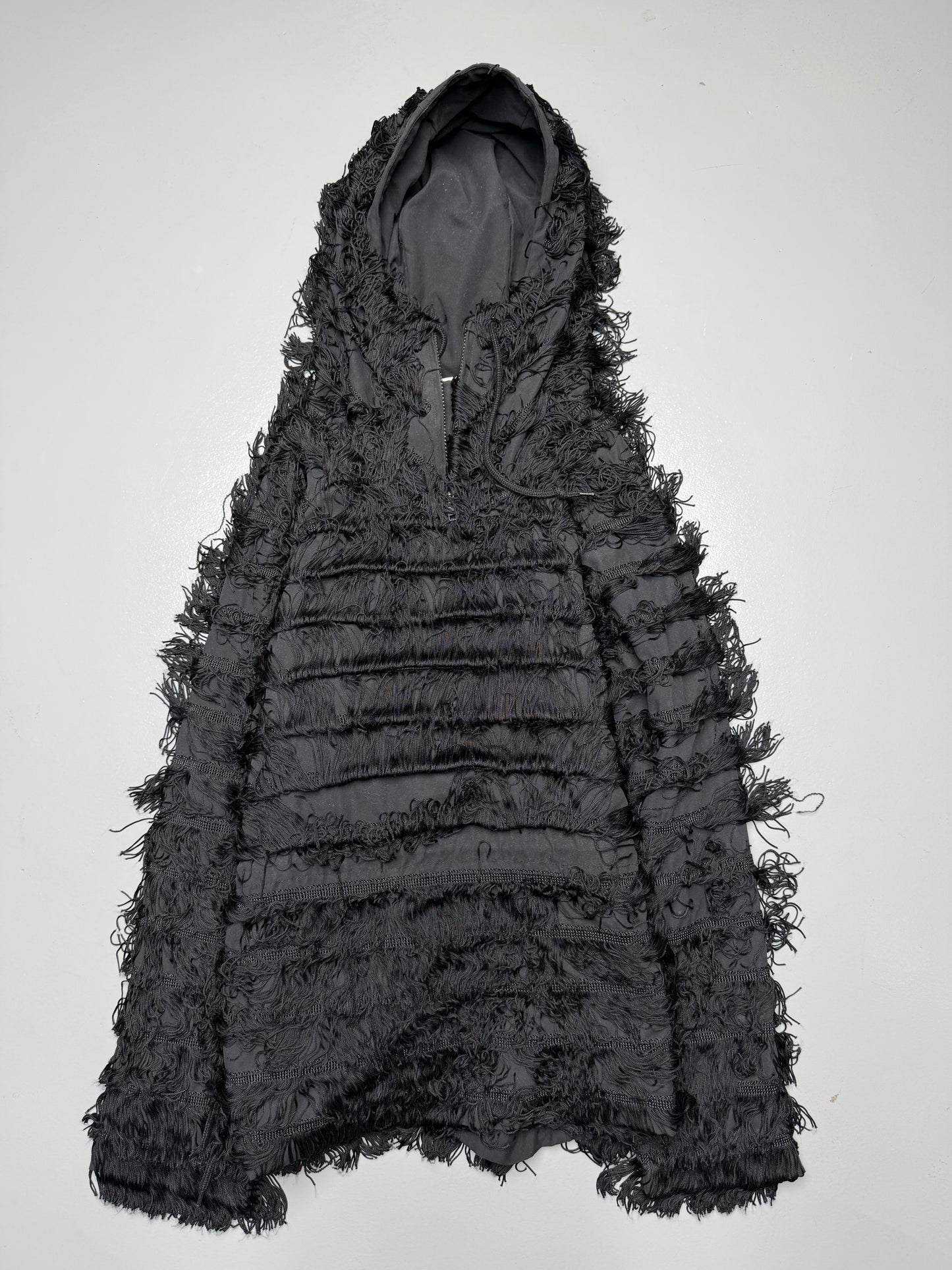 adidas Originals by Jeremy Scott S/S 2010 fringed anorak - men's size XS