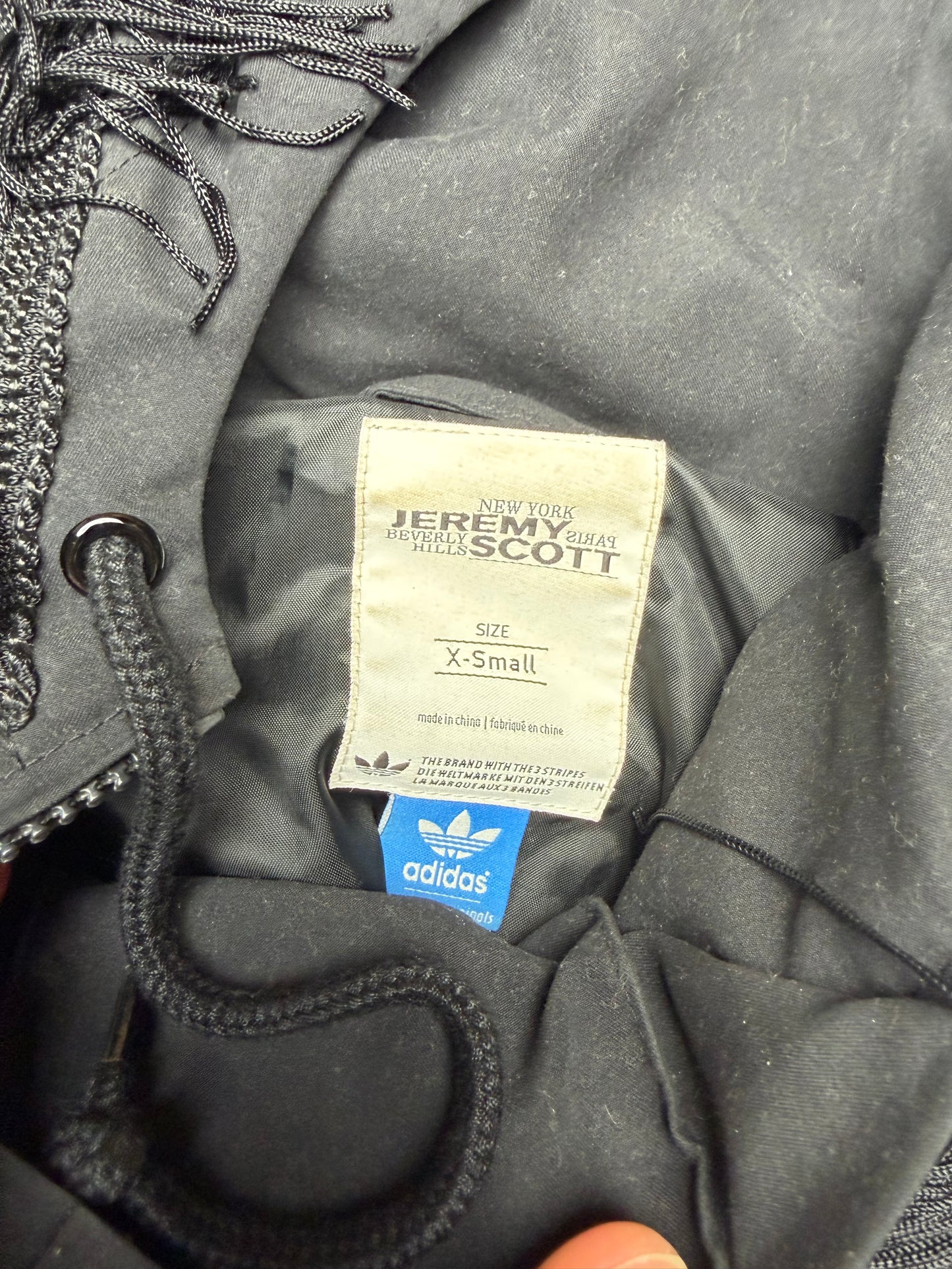 adidas Originals by Jeremy Scott S/S 2010 fringed anorak - men's size XS