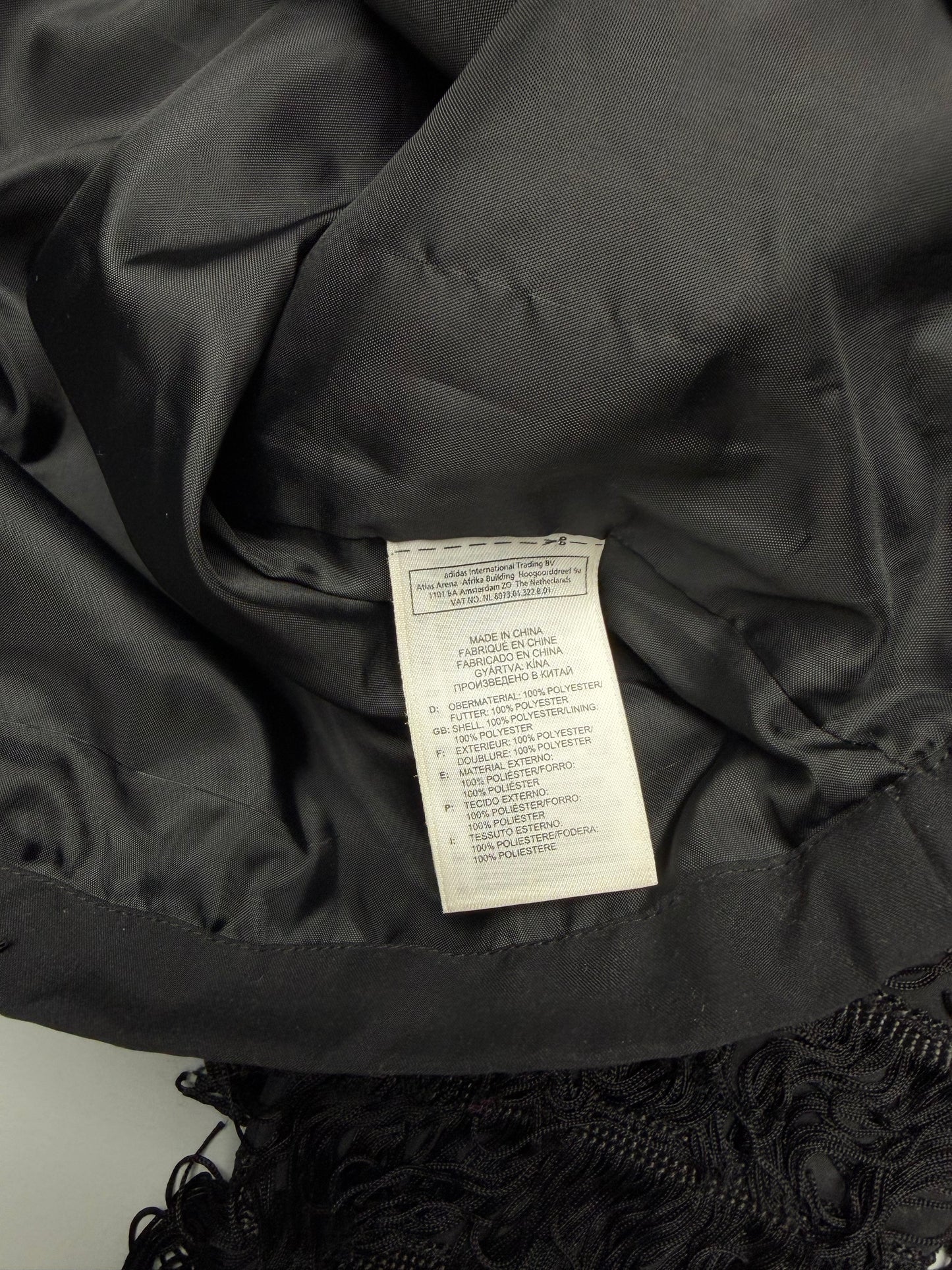 adidas Originals by Jeremy Scott S/S 2010 fringed anorak - men's size XS
