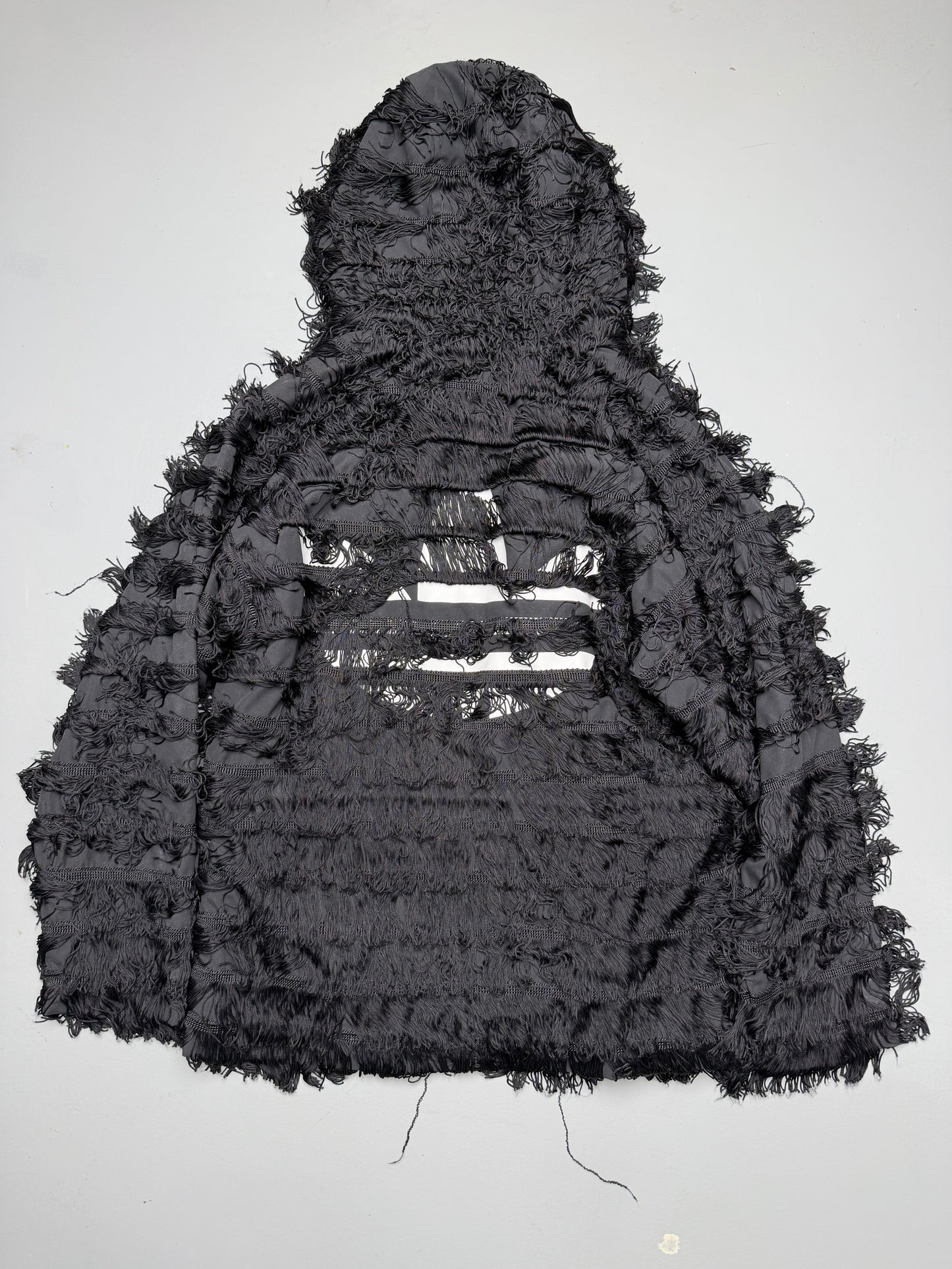 adidas Originals by Jeremy Scott S/S 2010 fringed anorak - men's size XS