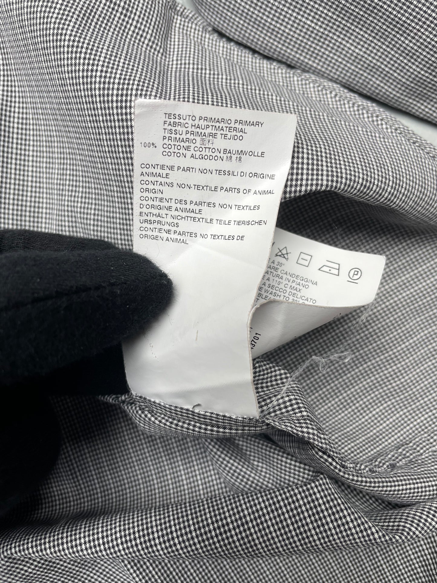 Maison Martin Margiela S/S 2015 slim fit men's shirt - size 46