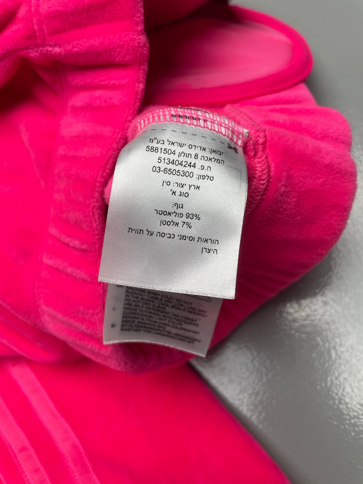 adidas Originals X Jeremy Scott 2021 JS Track Crop Top (pink) - size XS