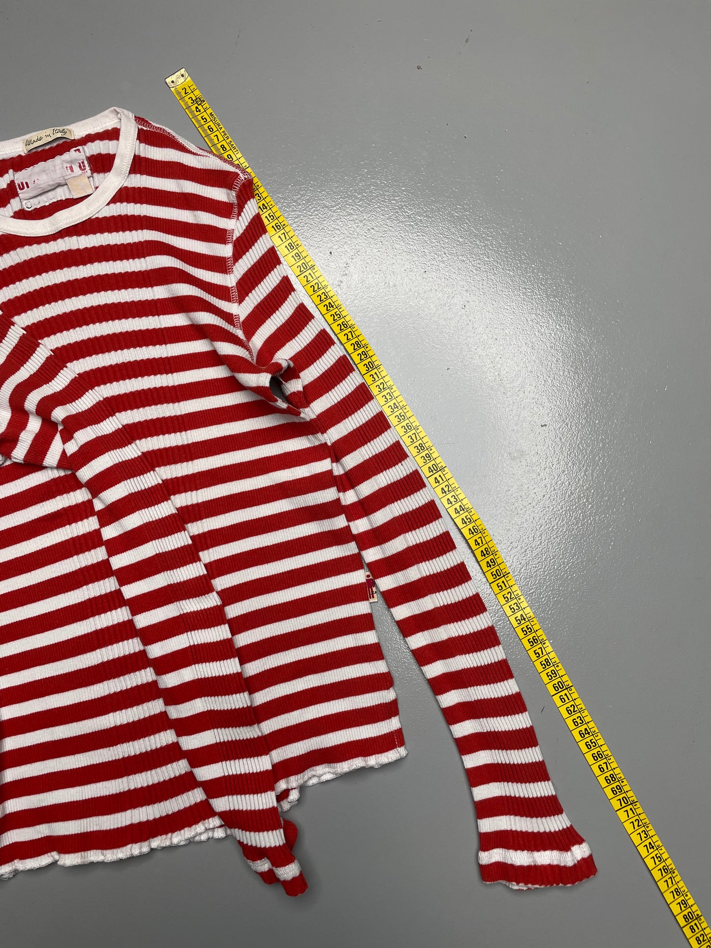 vintage JPG.Jean's men's striped long sleeve - size S