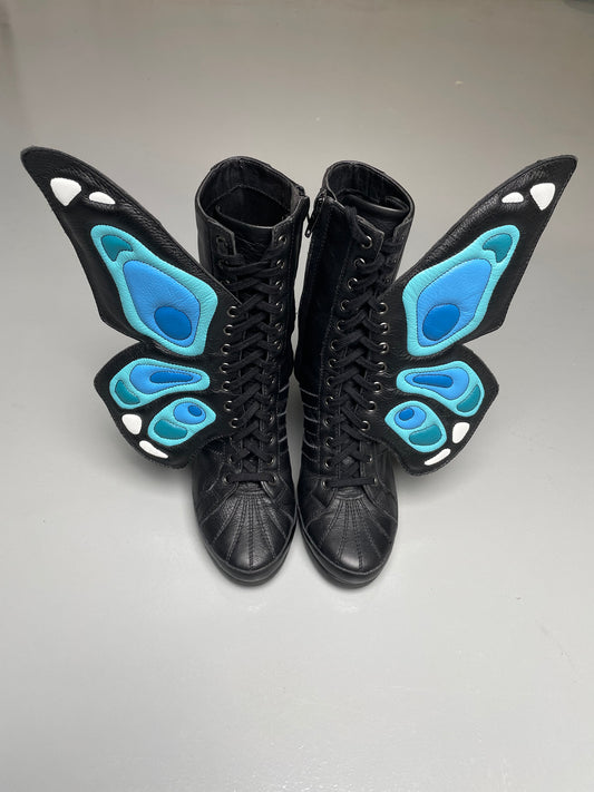 adidas Originals by Jeremy Scott A/W 2012 JS Wings Wedge "Butterfly" - size 38