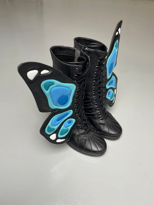 adidas Originals by Jeremy Scott A/W 2012 JS Wings Wedge "Butterfly" - size 38