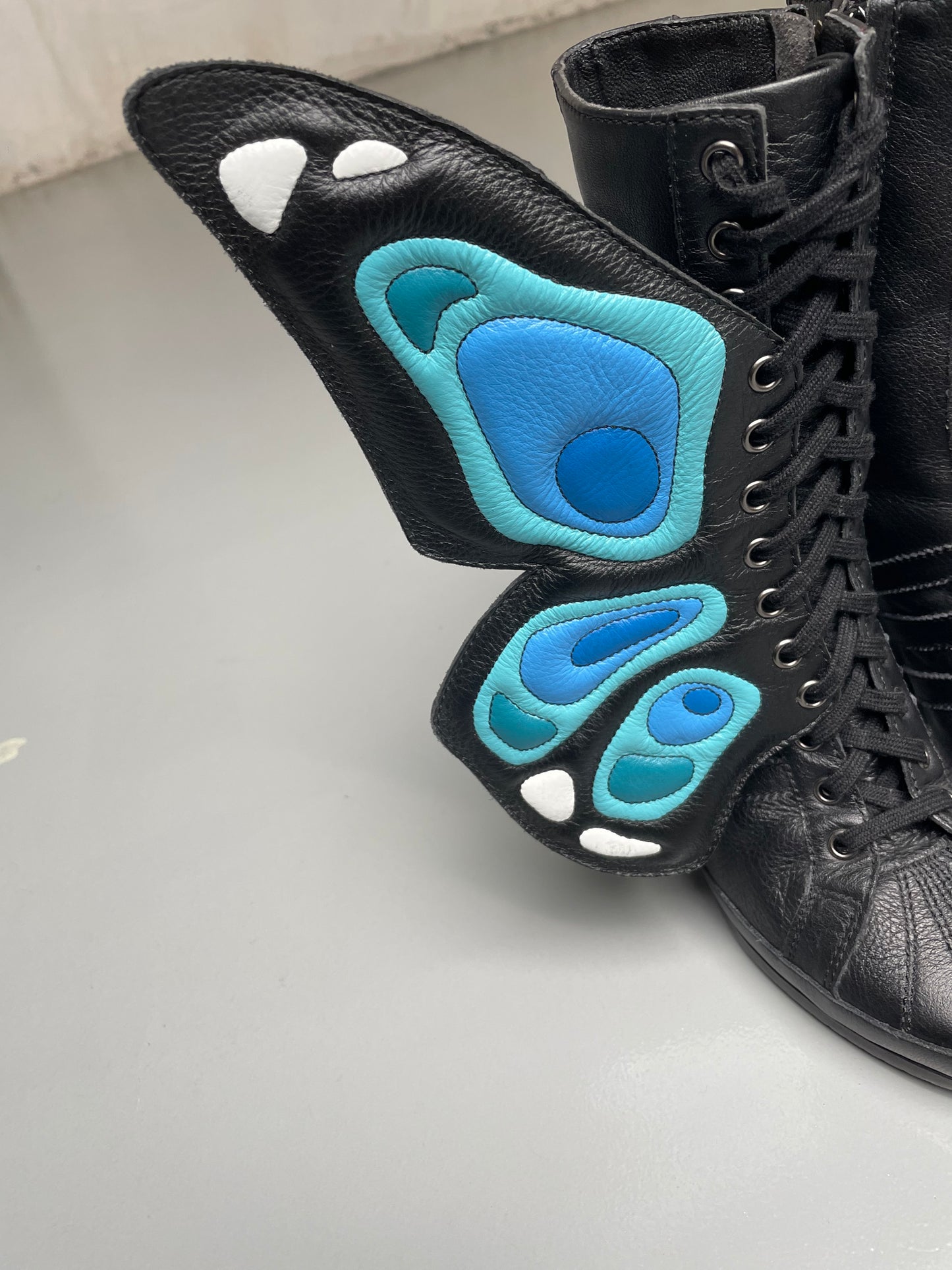 adidas Originals by Jeremy Scott A/W 2012 JS Wings Wedge "Butterfly" - size 38