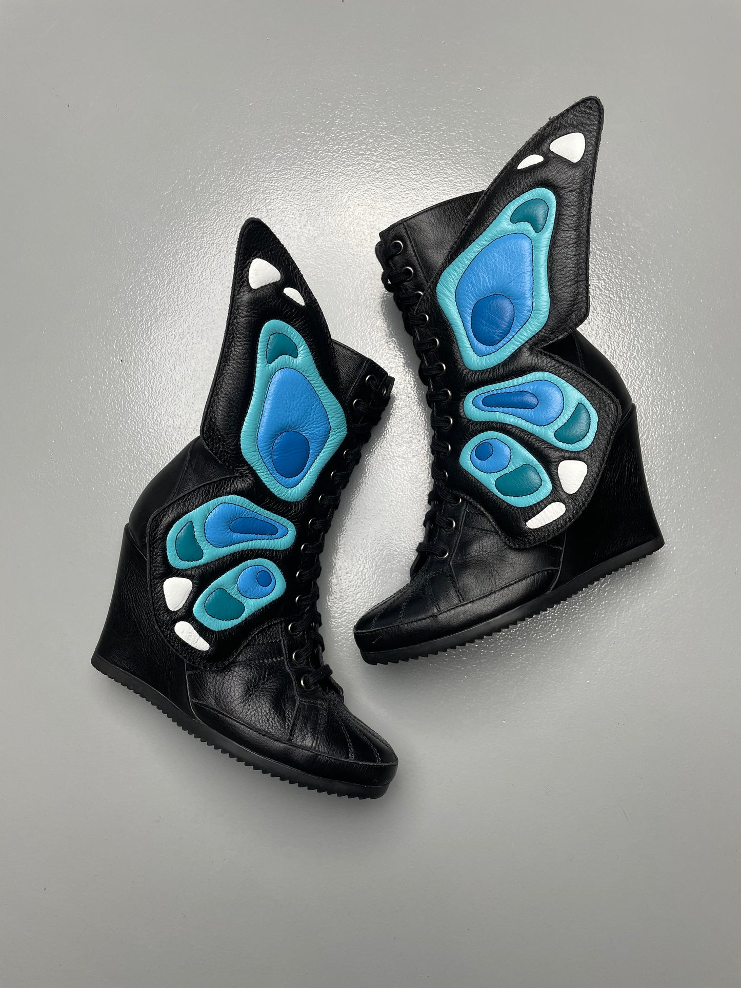 adidas Originals by Jeremy Scott A/W 2012 JS Wings Wedge "Butterfly" - size 38