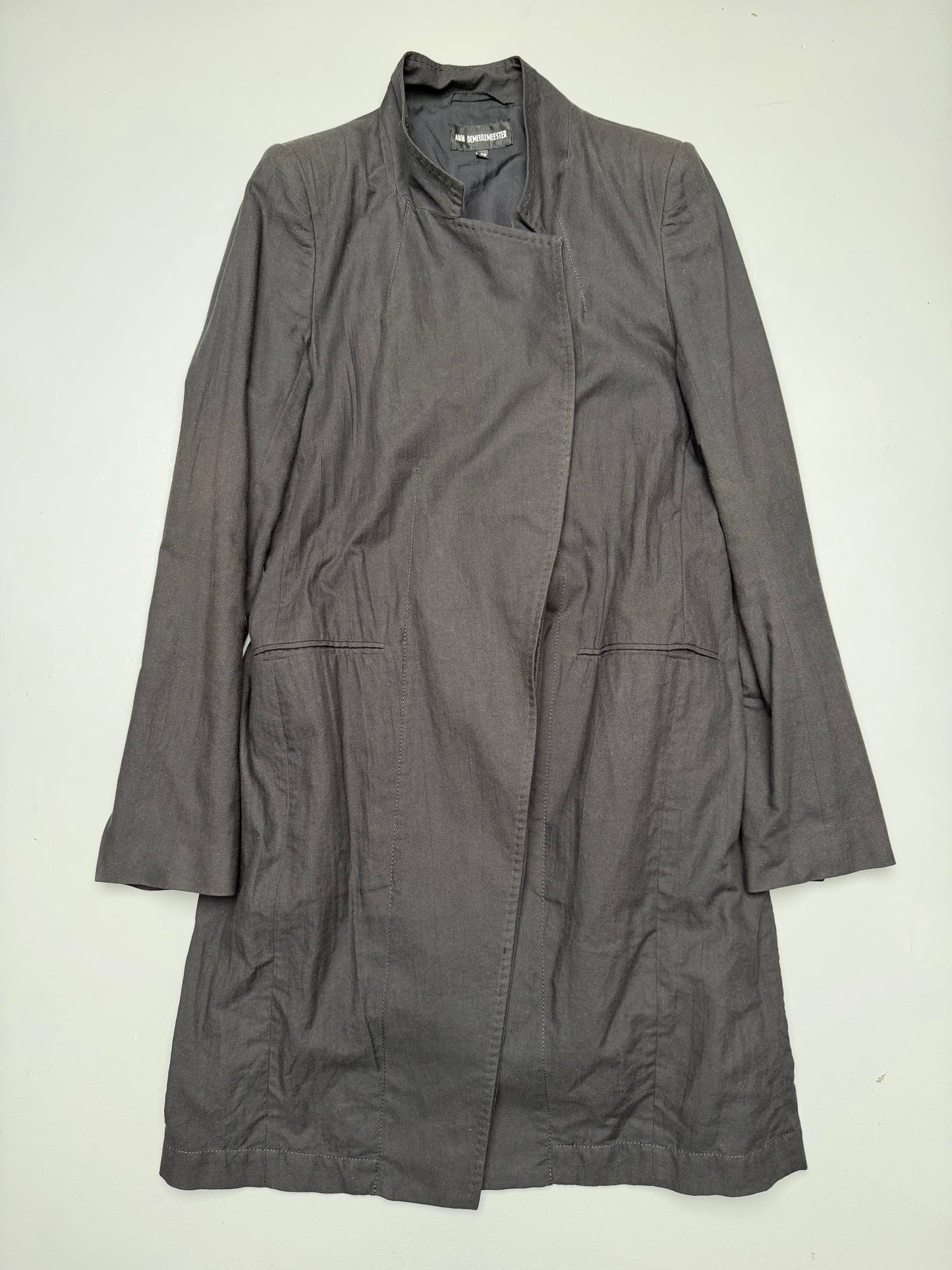 vintage Ann Demeulemeester trench coat - women's size 38