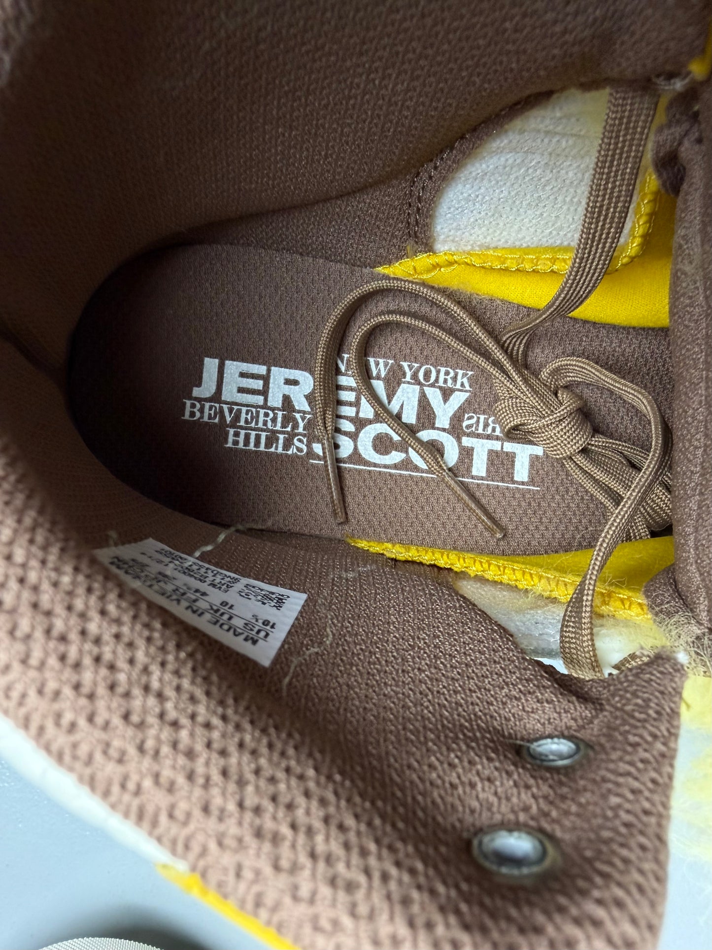 adidas Originals by Jeremy Scott S/S 2015 JS Bones Fur - size 44 2/3
