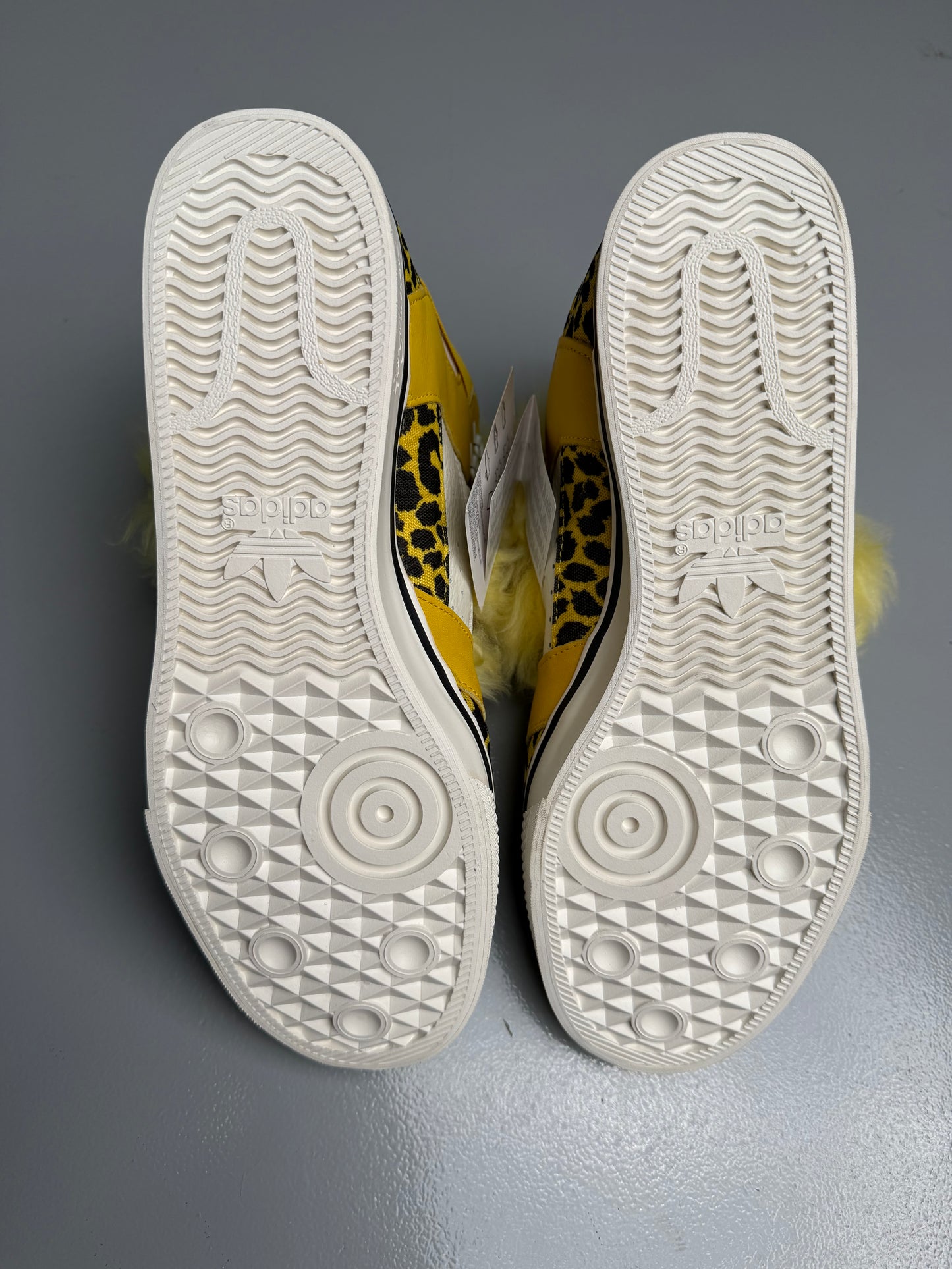 adidas Originals by Jeremy Scott S/S 2015 JS Bones Fur - size 44 2/3