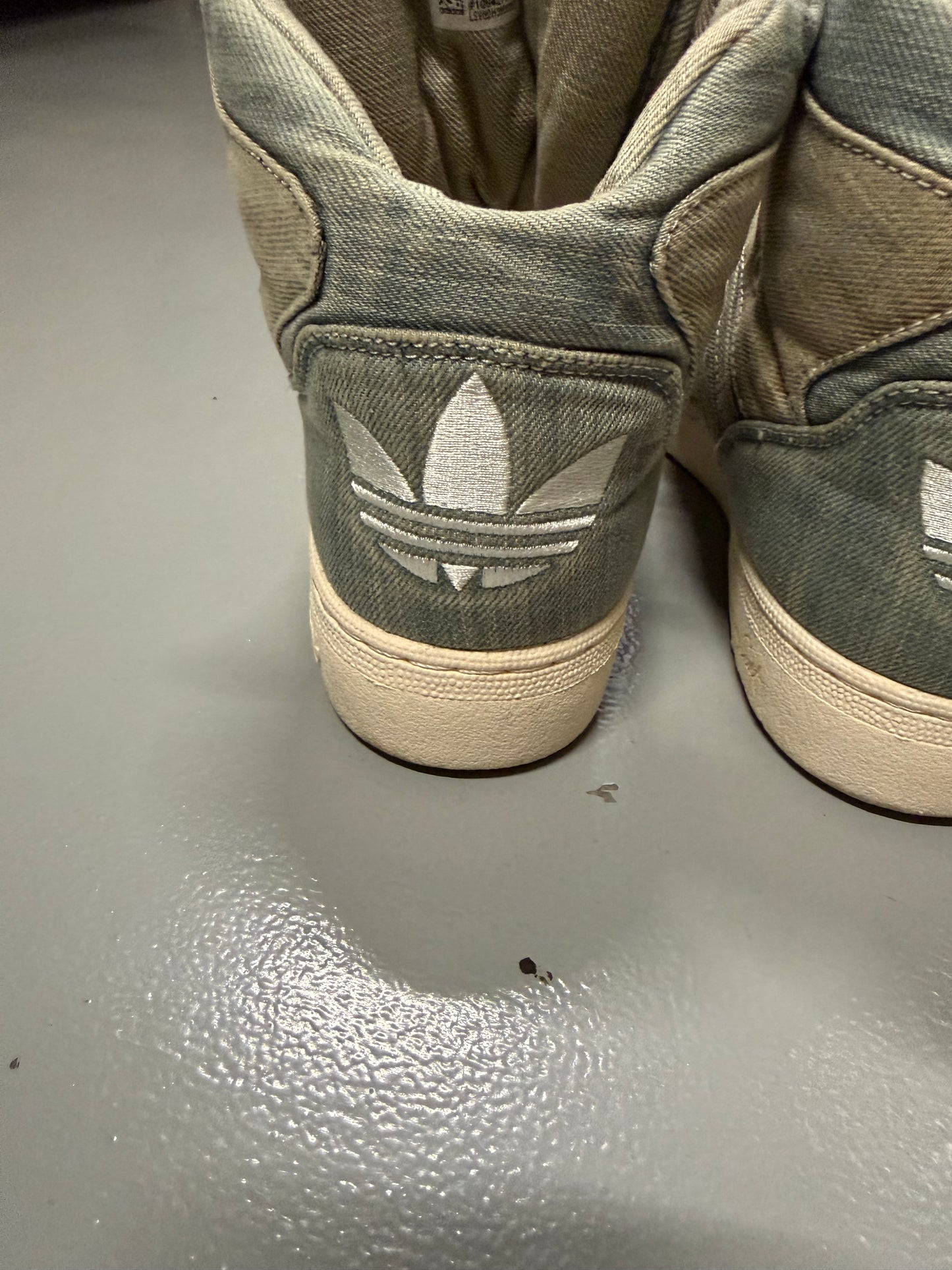 adidas Originals by Jeremy Scott S/S 2014 JS Instinct Hi Denim - size 40