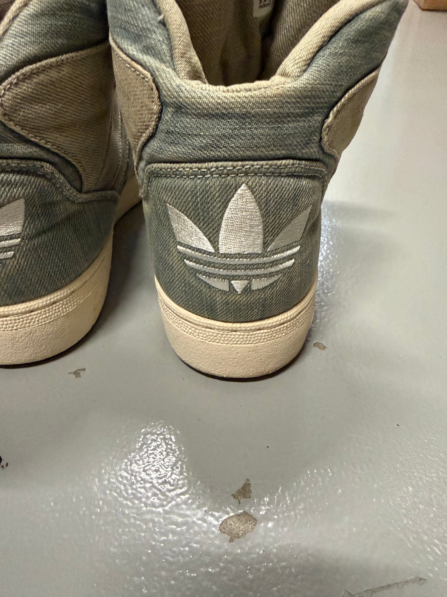 adidas Originals by Jeremy Scott S/S 2014 JS Instinct Hi Denim - size 40