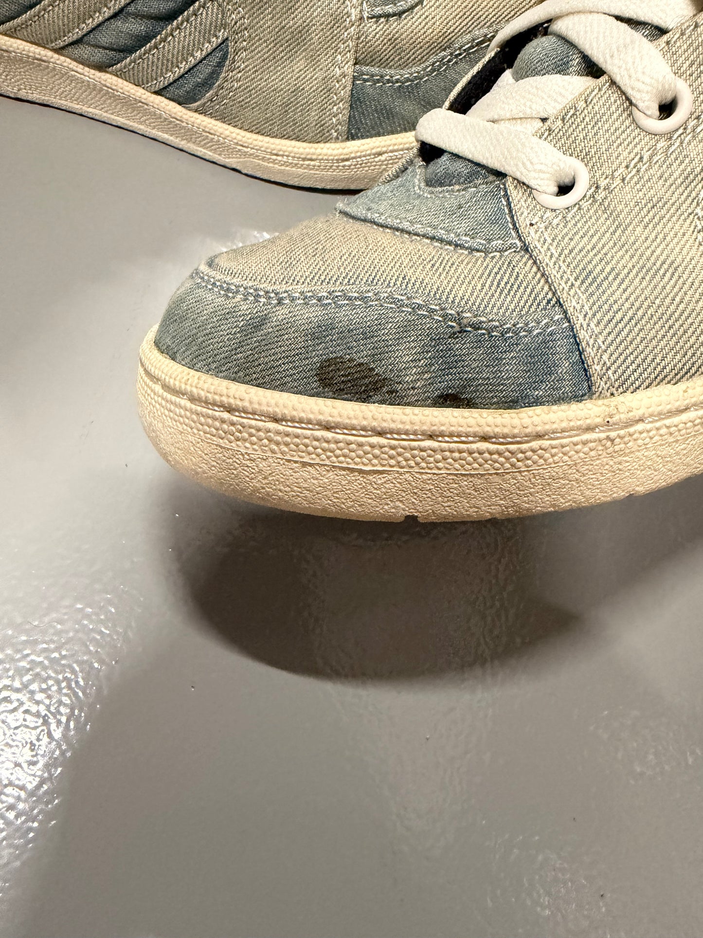 adidas Originals by Jeremy Scott S/S 2014 JS Instinct Hi Denim - size 40