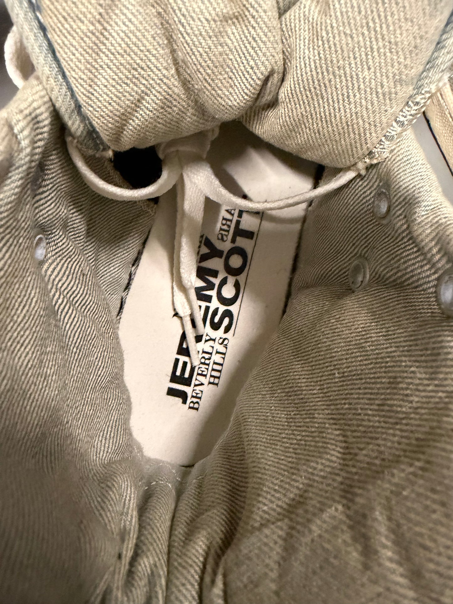 adidas Originals by Jeremy Scott S/S 2014 JS Instinct Hi Denim - size 40