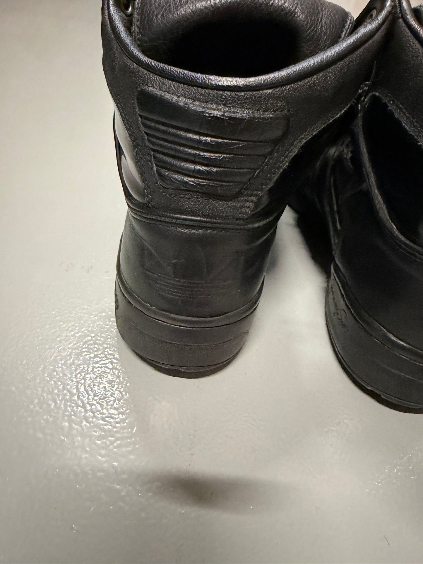 adidas Originals by Jeremy Scott A/W 2009 Conductor Hi (black/black) - size 42