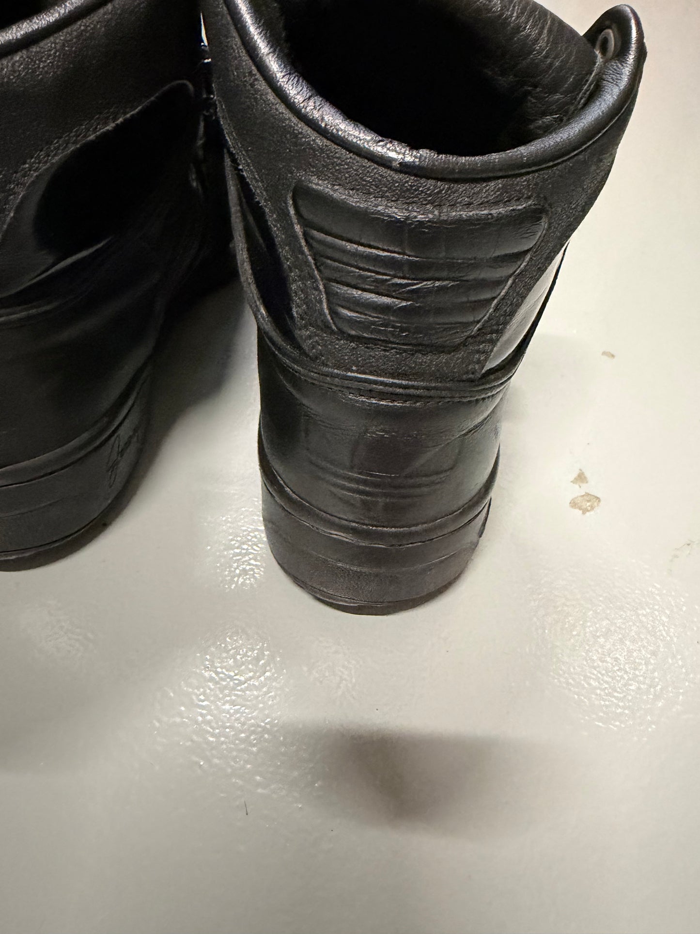 adidas Originals by Jeremy Scott A/W 2009 Conductor Hi (black/black) - size 42