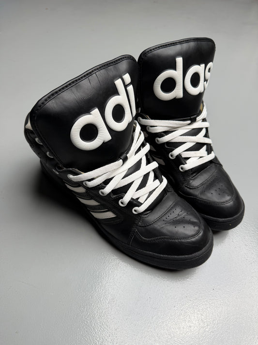 adidas Originals by Jeremy Scott A/W 2012 JS Instinct Hi (black) - size 45 1/3