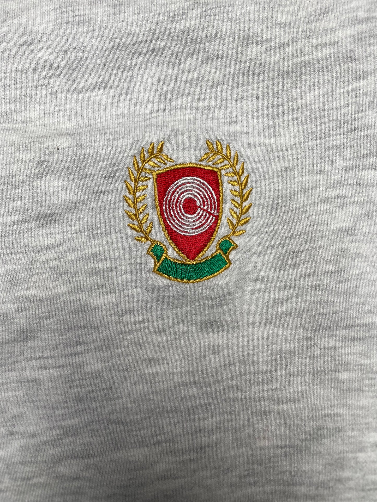 YEEZY Season 4 Calabasas crest logo crewneck (grey) - size XS