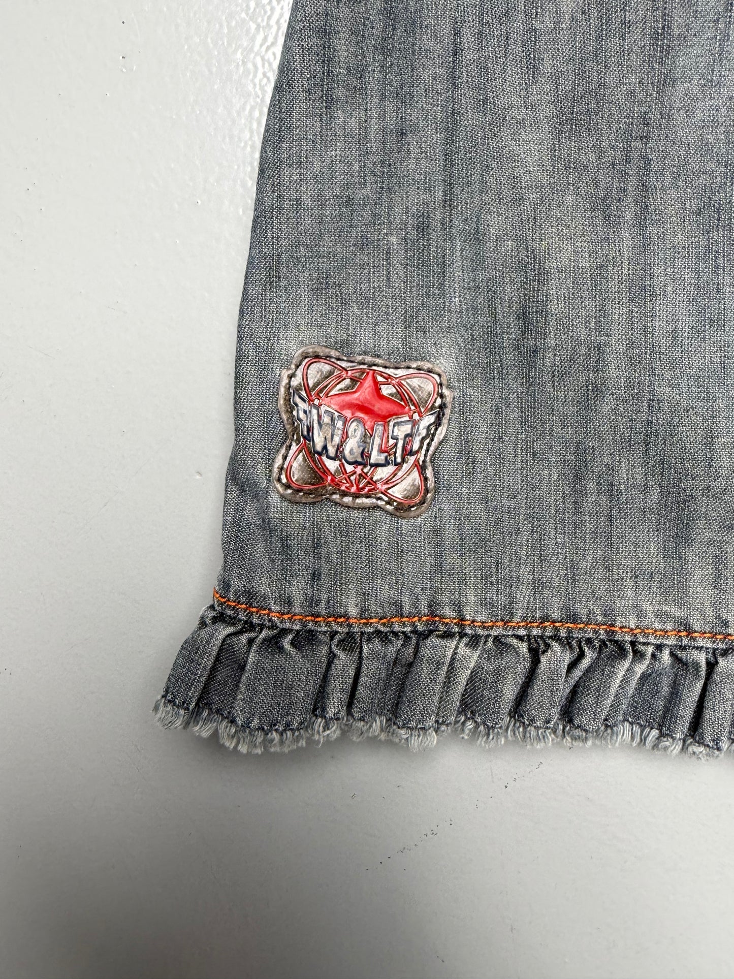 vintage Wild & Lethal Trash denim dress