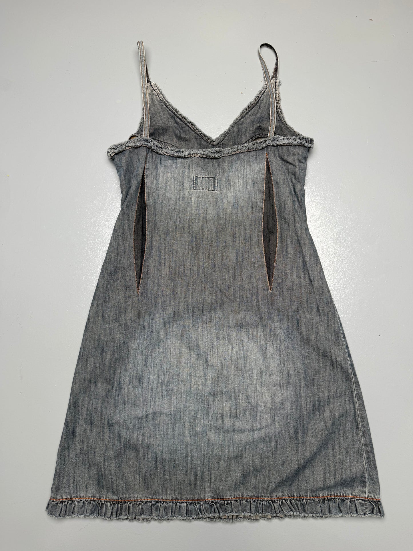 vintage Wild & Lethal Trash denim dress