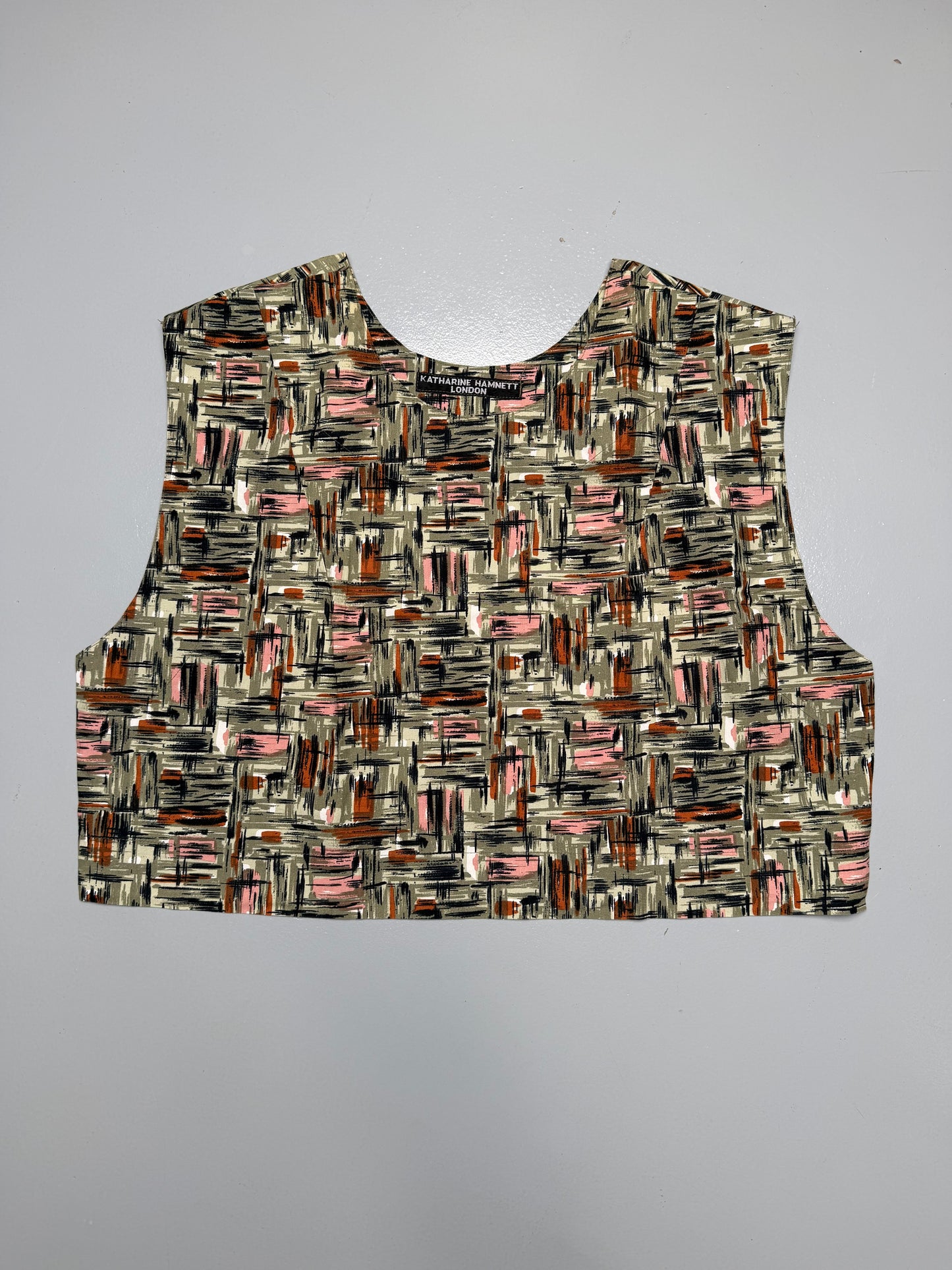 vintage Katharine Hamnett London vest - women's size L