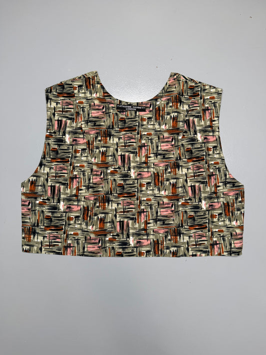 vintage Katharine Hamnett London vest - women's size L