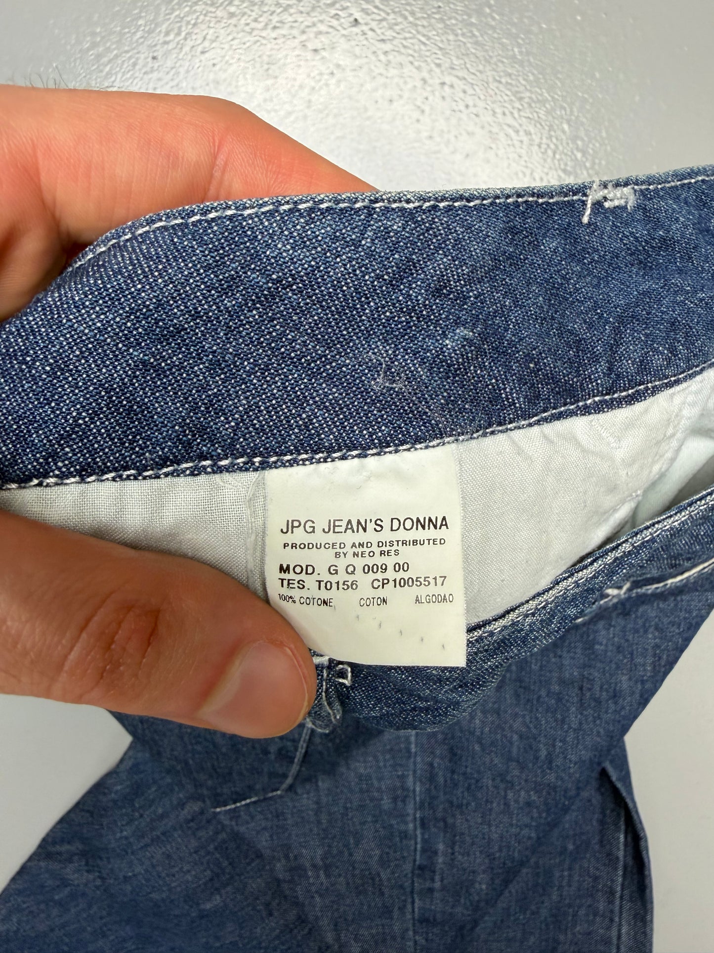 2000's JPG.Jean's fringed jeans - women's size 30