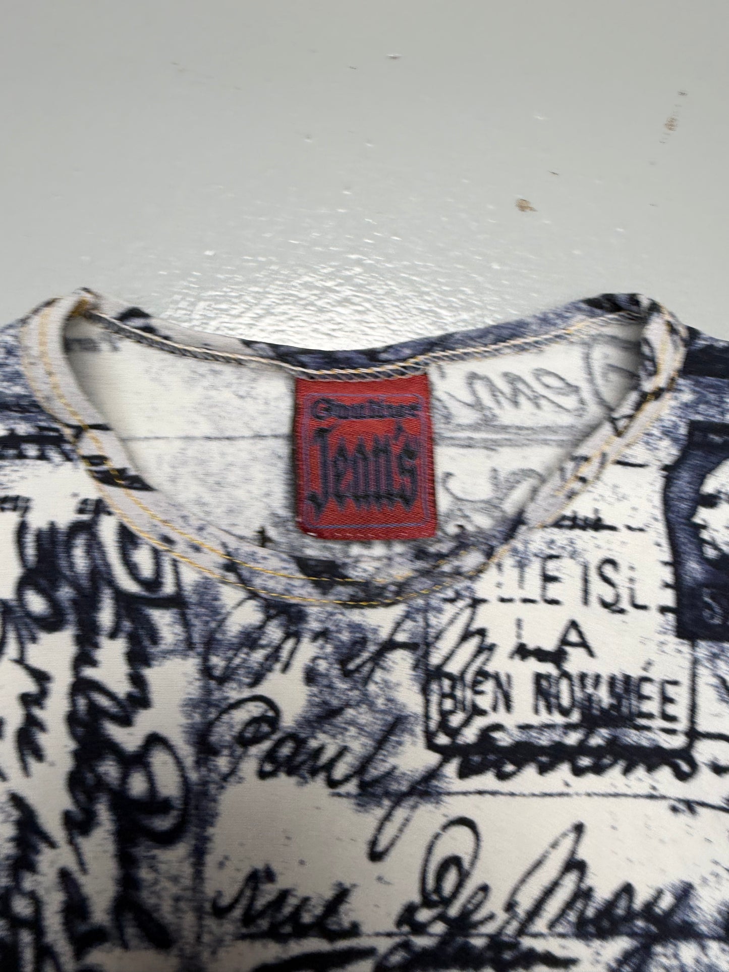 1990's Gaultier Jean's long-sleeve