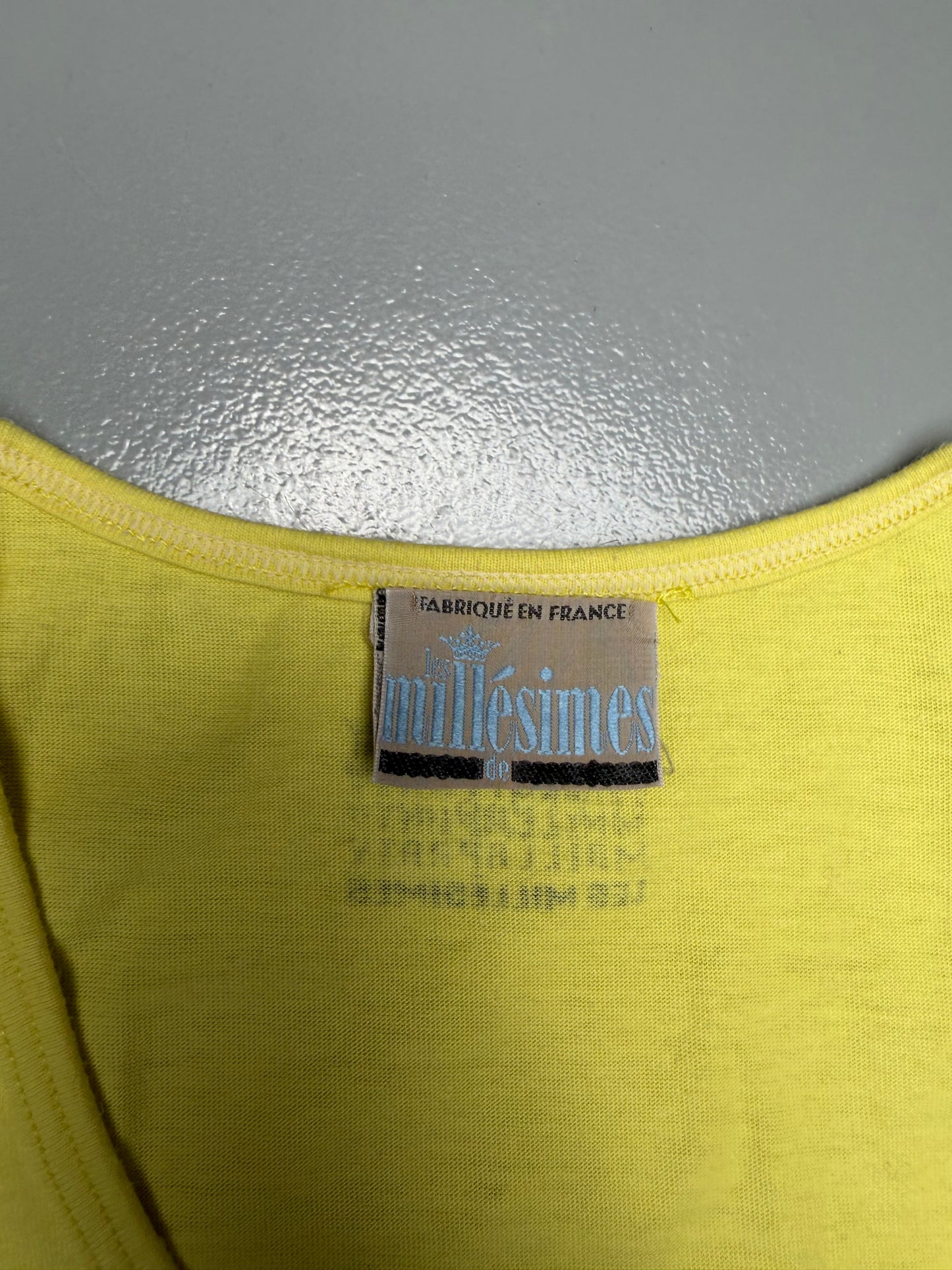 vintage Marithé & François Girbaud "Le Millésimes de Maillaparty" tank top - size XL