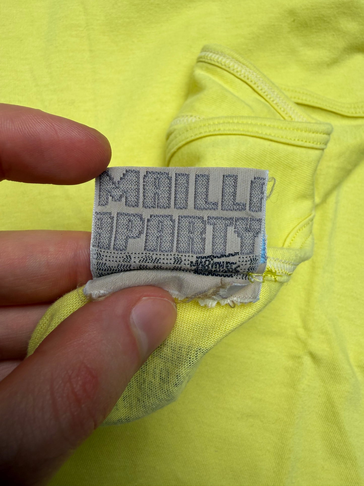 vintage Marithé & François Girbaud "Le Millésimes de Maillaparty" tank top - size XL
