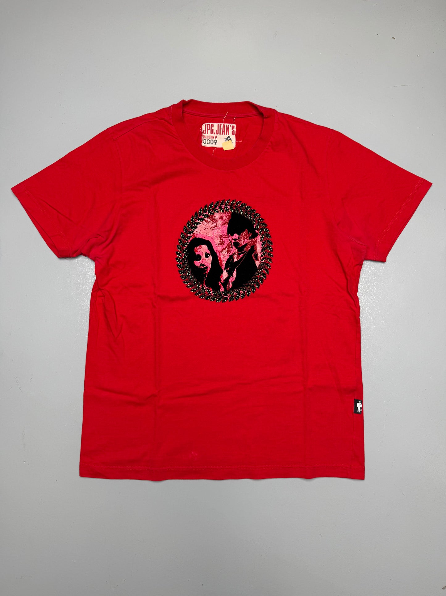 2000's JPG Jean's velvet print t-shirt - men's size M
