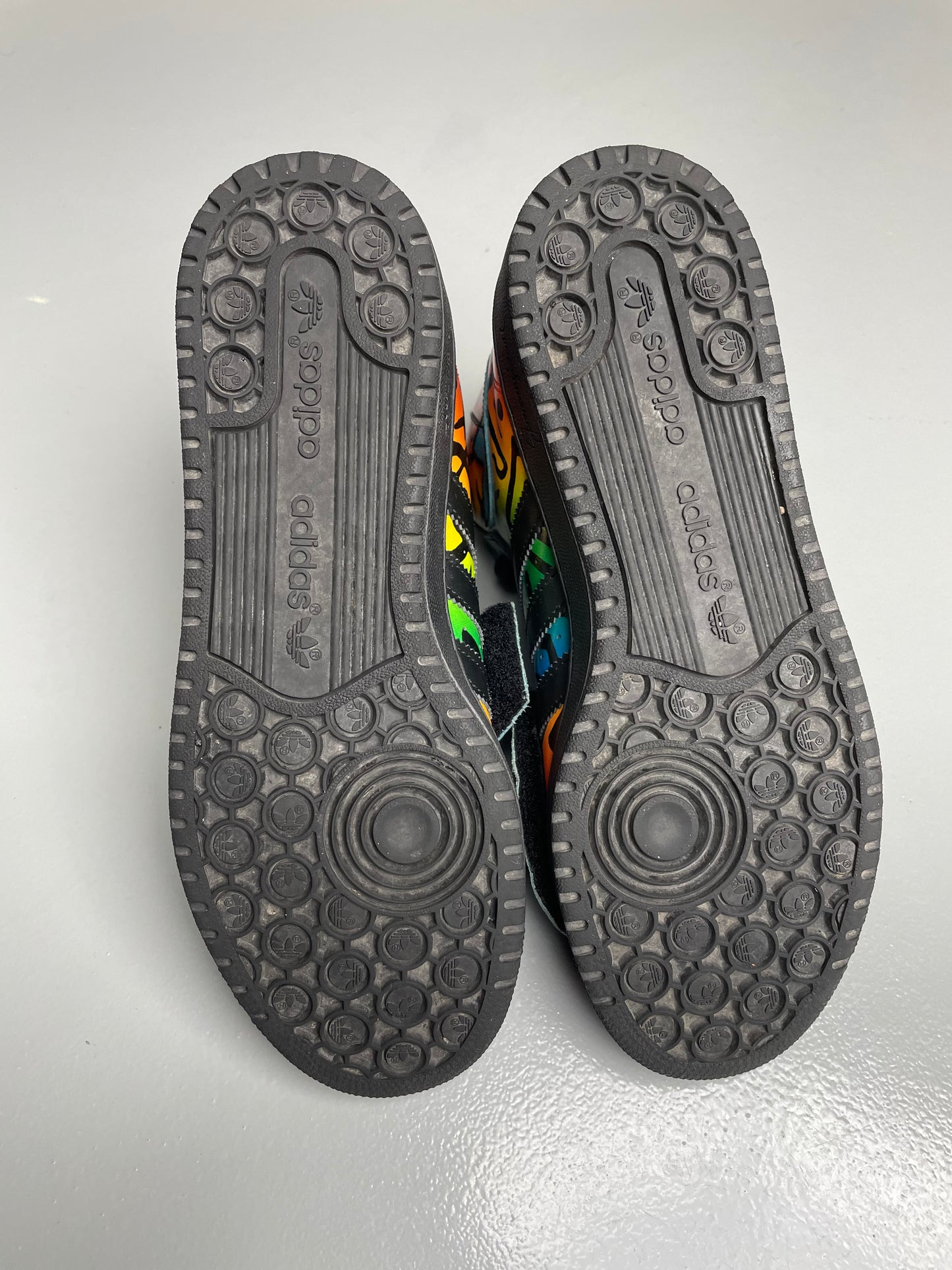 adidas Originals by Jeremy Scott S/S 2014 JS Letters Multicolor - size 41 1/3