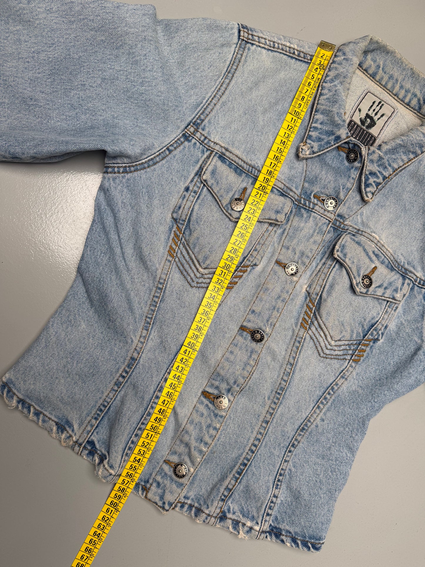 vintage Gaultier Jean's women's denim jacket - size 40