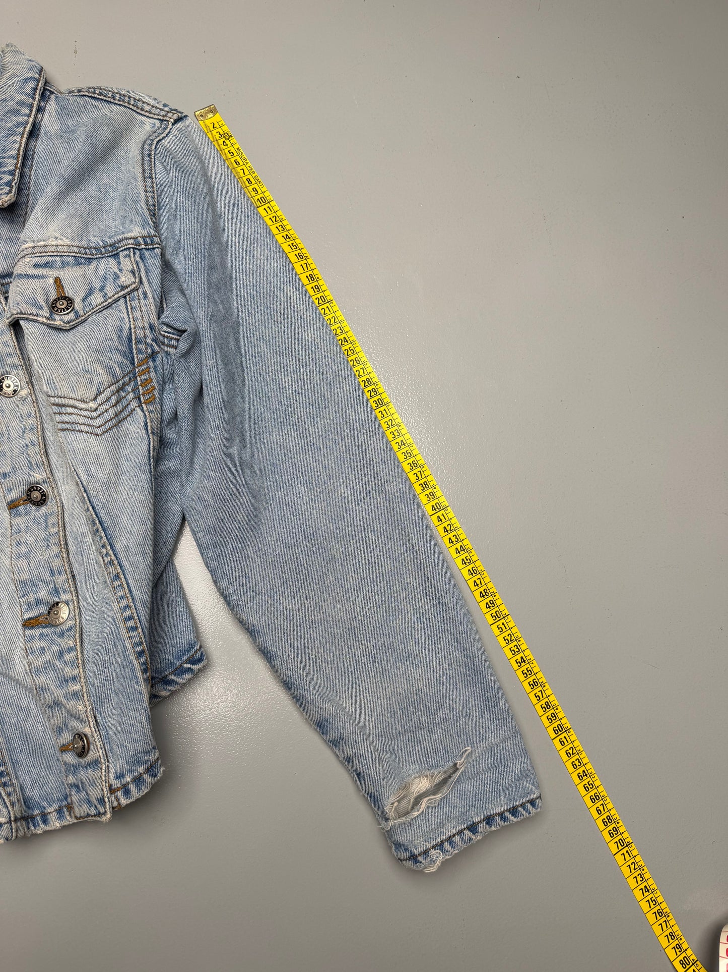 vintage Gaultier Jean's women's denim jacket - size 40