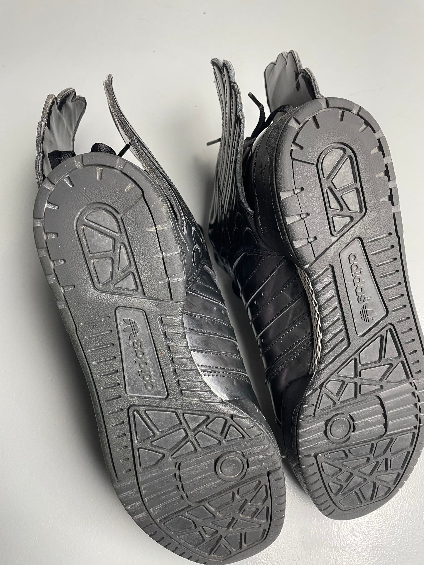 adidas Originals by Jeremy Scott S/S 2013 JS Wings 2.0 "Patent Black" - size 41 1/3