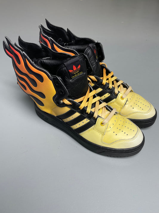 adidas Originals by Jeremy Scott S/S 2011 JS Flames - size 39 1/3