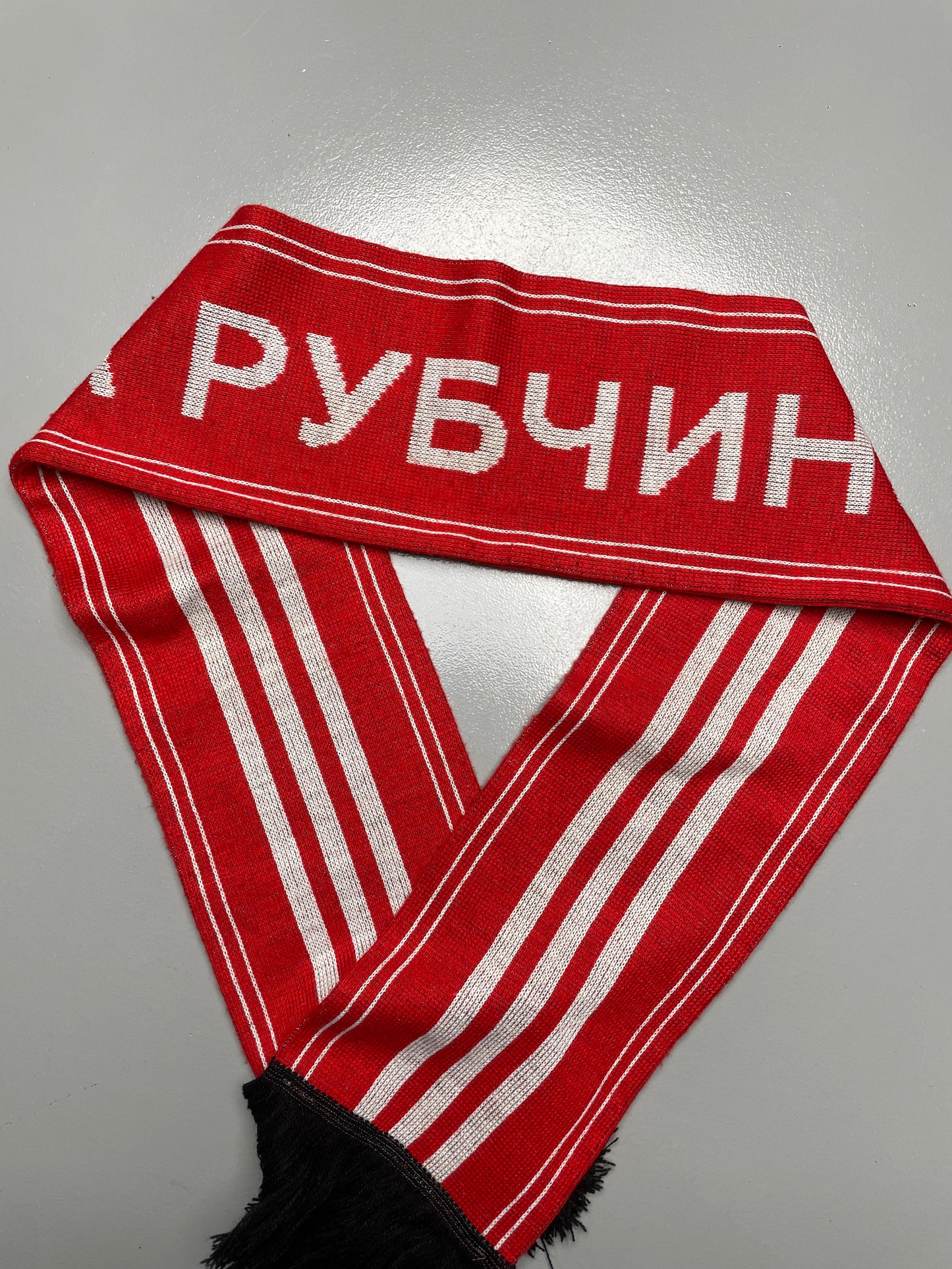 adidas X Gosha Rubchinskiy A/W 2017 "Football" scarf (red)