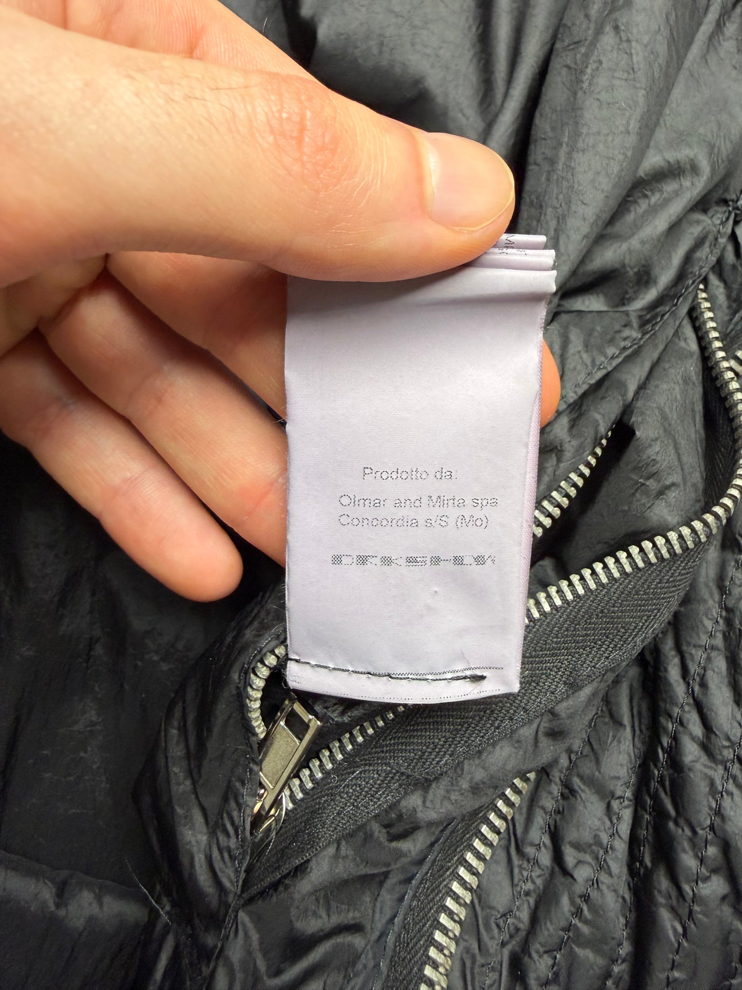 Rick Owens DRKSHDW A/W 2015 nylon parka - men's size S