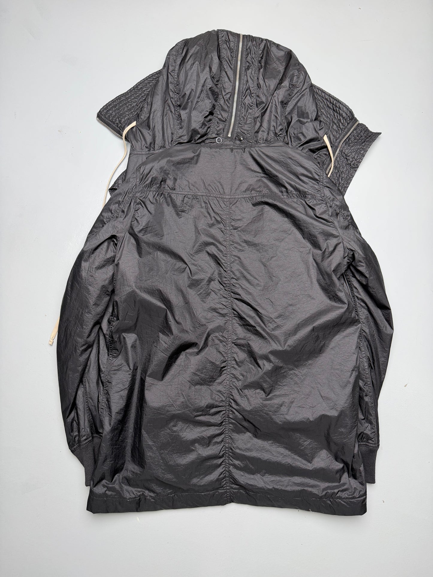Rick Owens DRKSHDW A/W 2015 nylon parka - men's size S