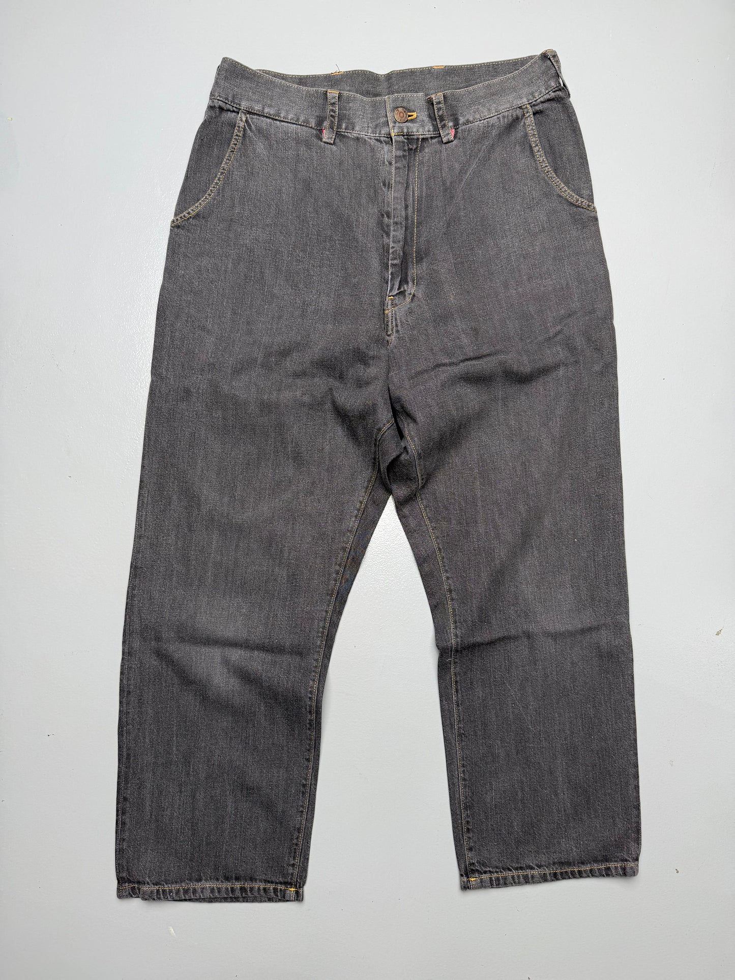 Y's denim cropped pants - size 3