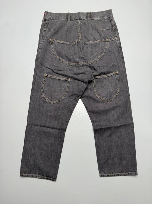 Y's denim cropped pants - size 3