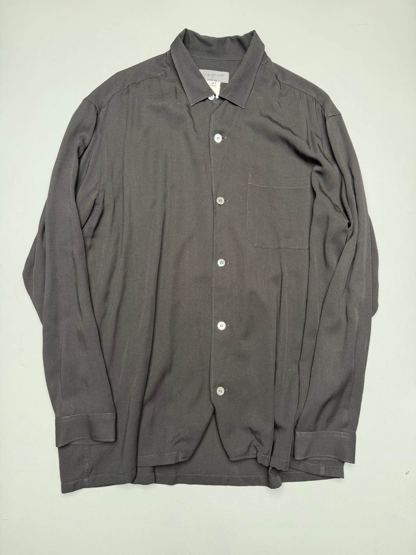 1990's Yohji Yamamoto Pour Homme oversized shirt - size M