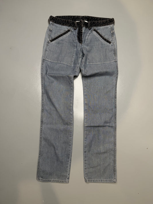 Maison Martin Margiela A/W 2005 line 6 inside out jeans - size 44