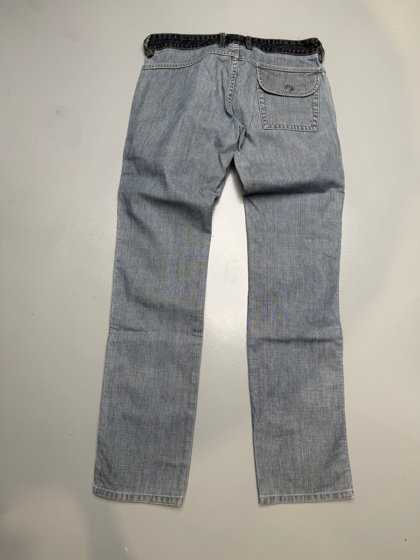 Maison Martin Margiela A/W 2005 line 6 inside out jeans - size 44
