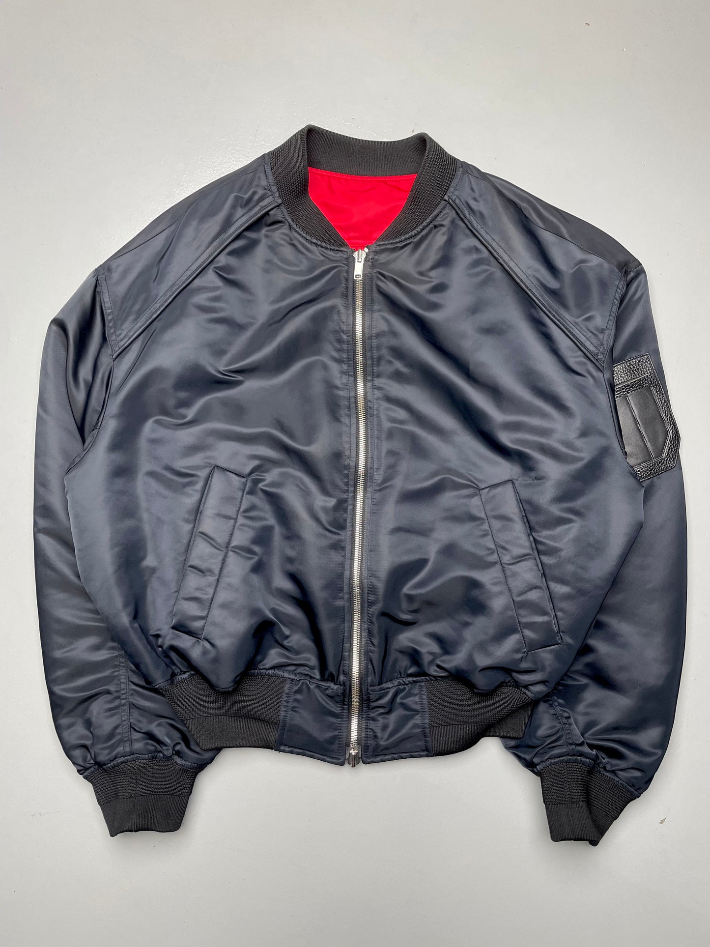Juun.J S/S 2018 "Be Curious Not Judgemental" oversized bomber - size 46